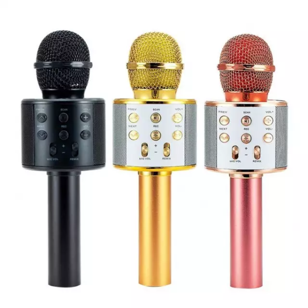 2 in 1 Wireless Mic and Speaker WS 858 5