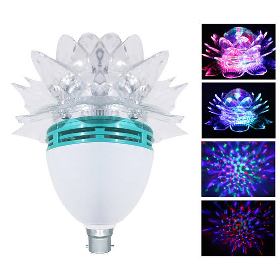 Decorative Disco Lotus Light Bulb 2