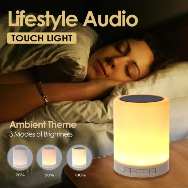 Touch Lamp Portable Speaker 3